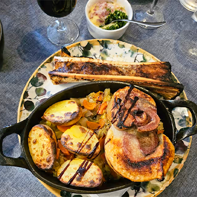 Le restaurant - Le Petit Roche - Restaurant Serrieres - top resto SERRIERES